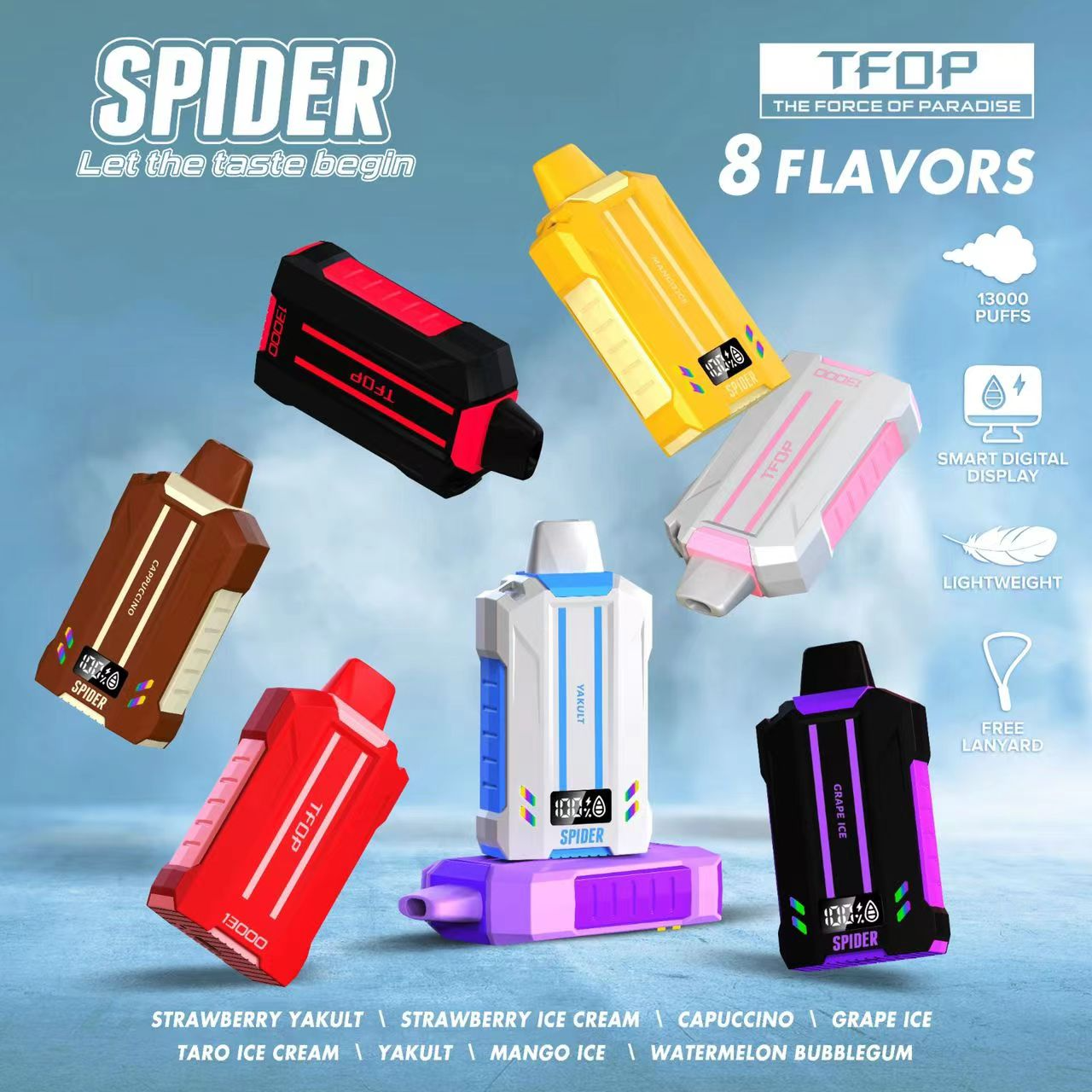 SPIDER 13000 PUFF DISPOSABLE