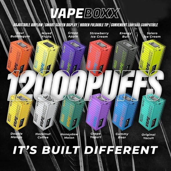 VAPEBOXX 12000 PUFF DISPOSABLE