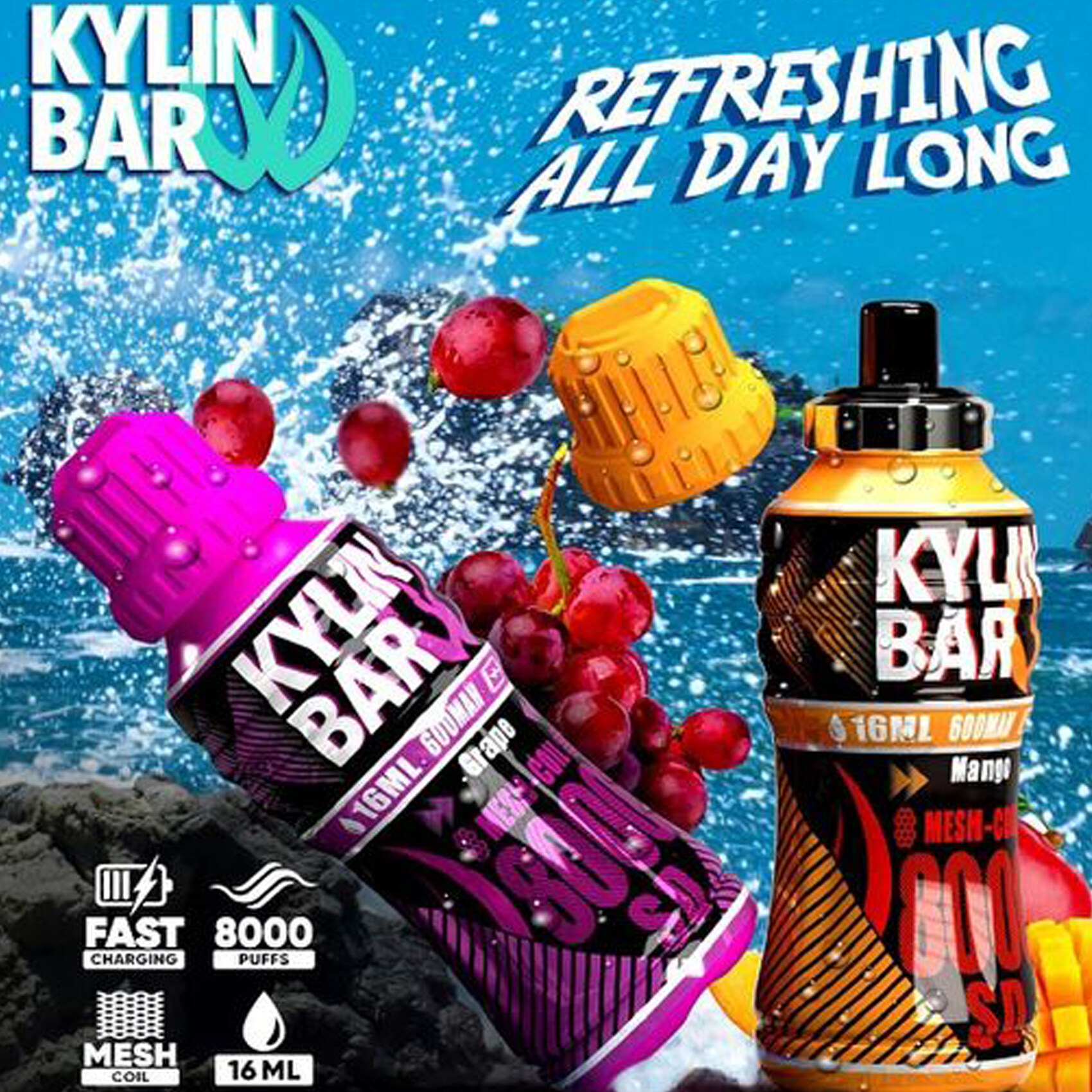 Kylin Bar 8000 Puff