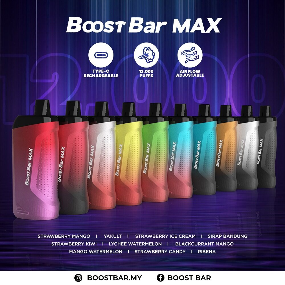 BOOST BAR MAX 12000 Puff