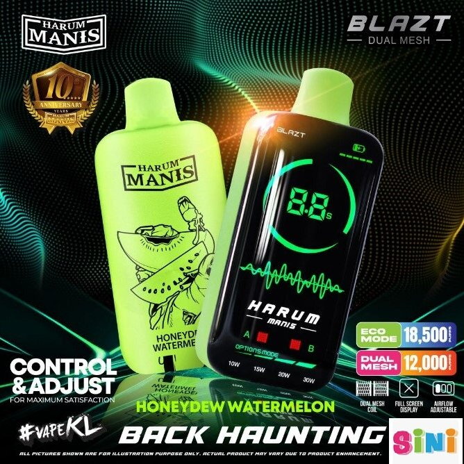 HARUM MANIS BLAZT 18500 PUFF DISPOSABLE