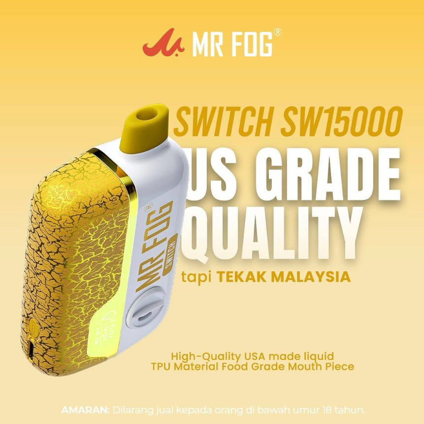 MR FOG Switch 15000 PUFF DISPOSABLE