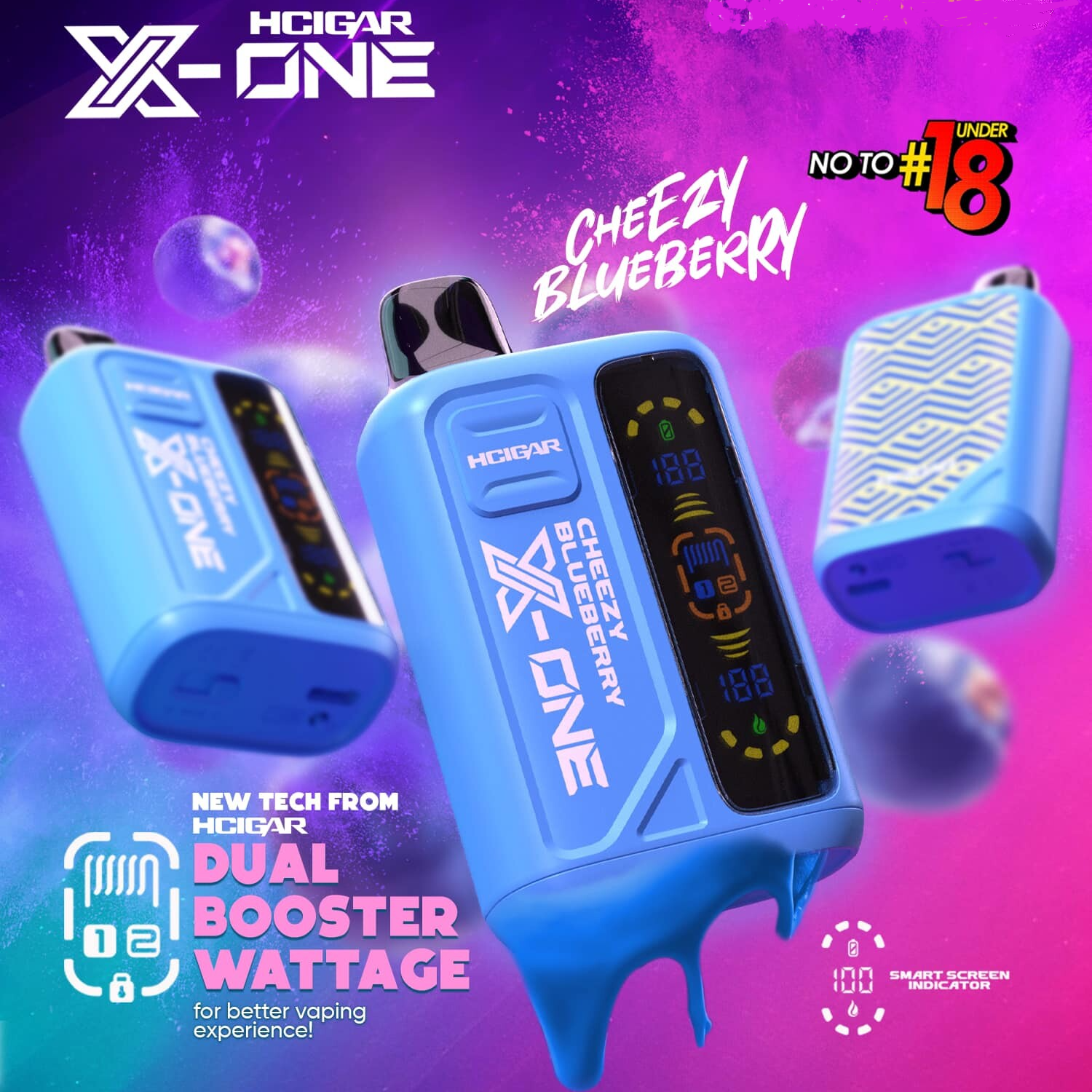 HCIGAR X-ONE 12000 PUFF DISPOSABLE