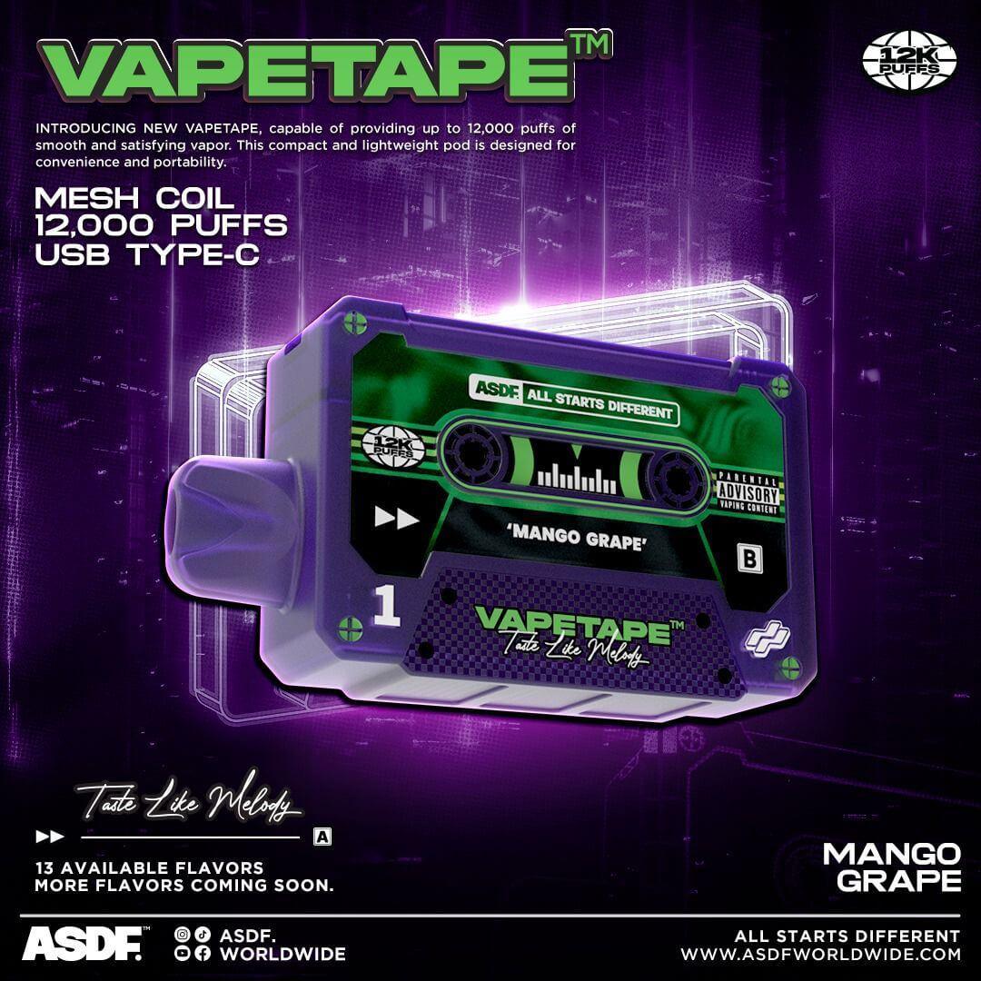 Vapetape 12000 Puff