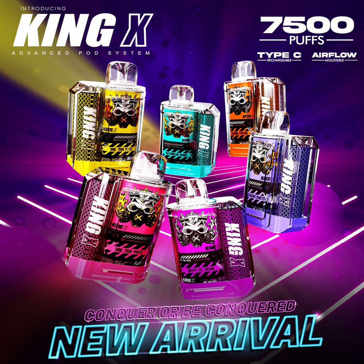 SG VAPE COD | King X 7500 (#1 SG Vape Shop)