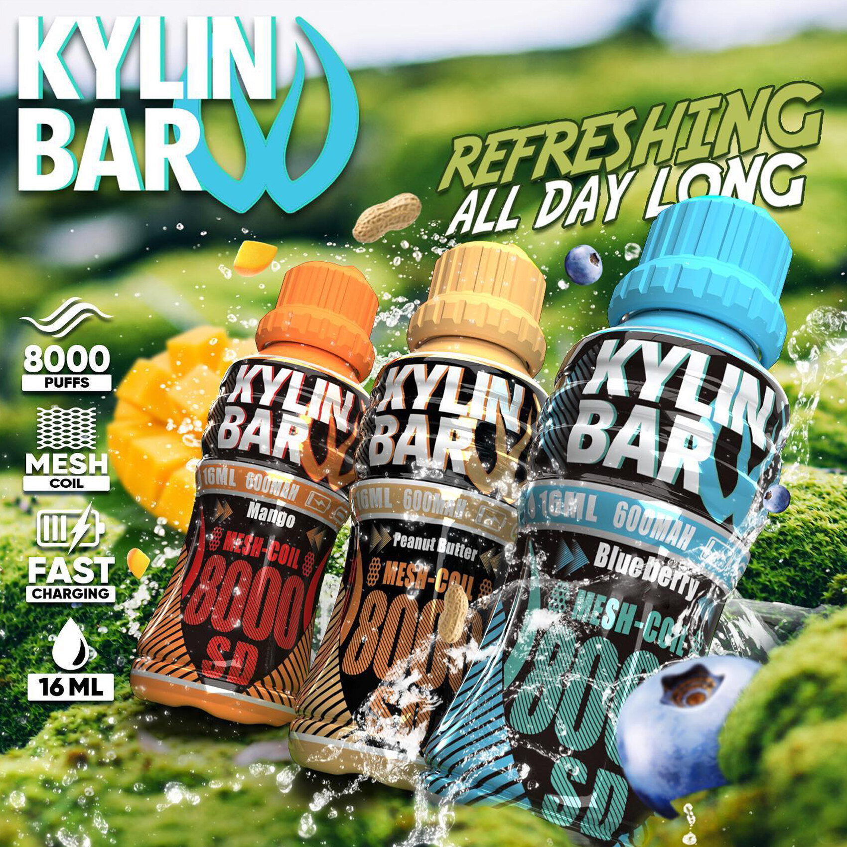 Kylin Bar 8000 Puff