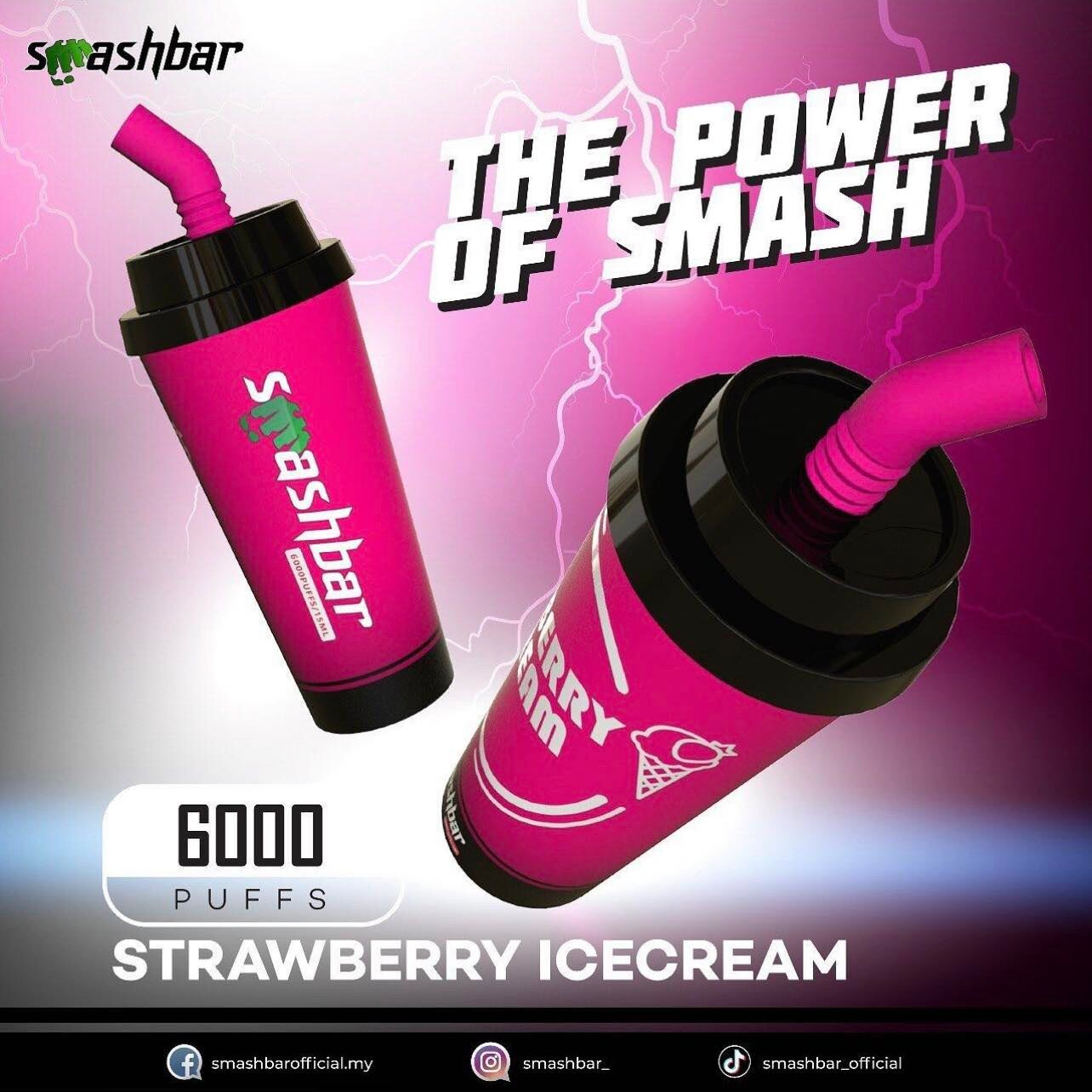 Smash Bar 6000 Puff