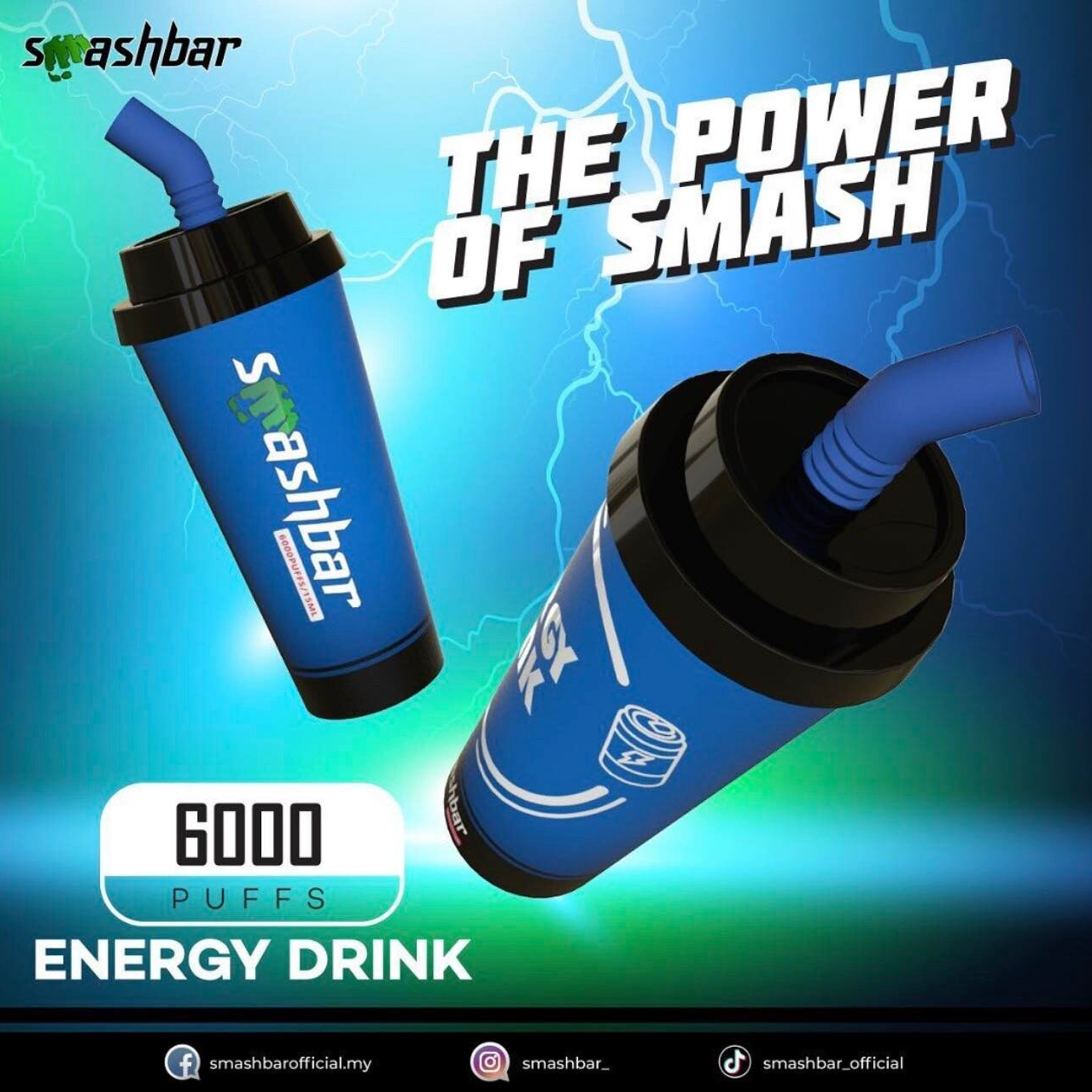 Smash Bar 6000 Puff