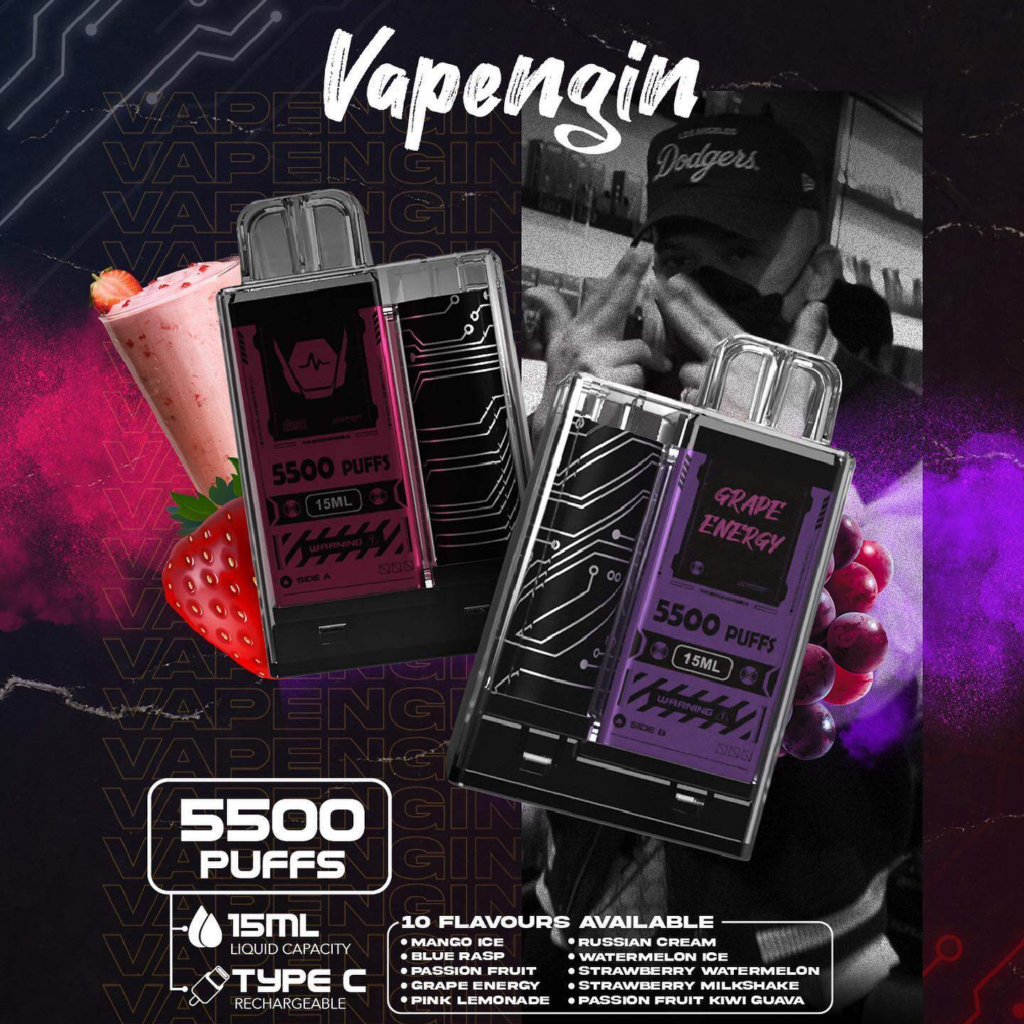 Vapengin 5500 Puff